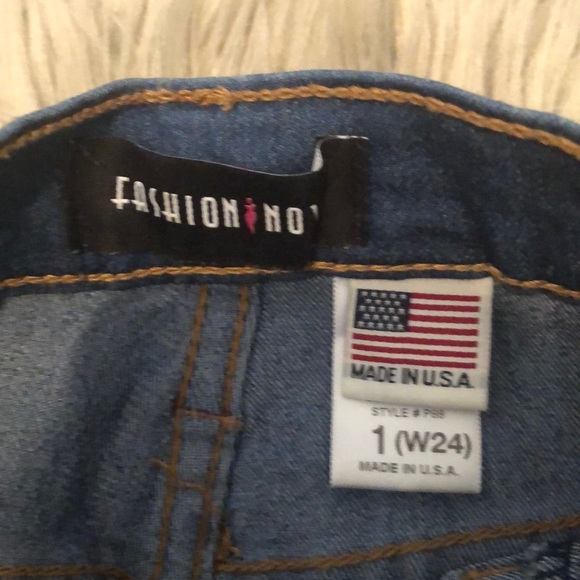 FASHION NOVA HIGH WAISTED SKINNY JEANS - Picture 5 of 6